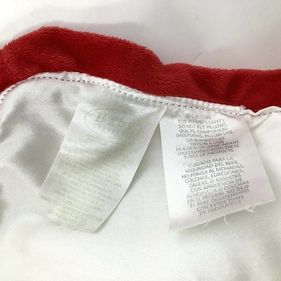 BABY Starters Sock Monkey Lovey Rattle Security Blanket Plush Stuffed Animal - Picture 5 of 7